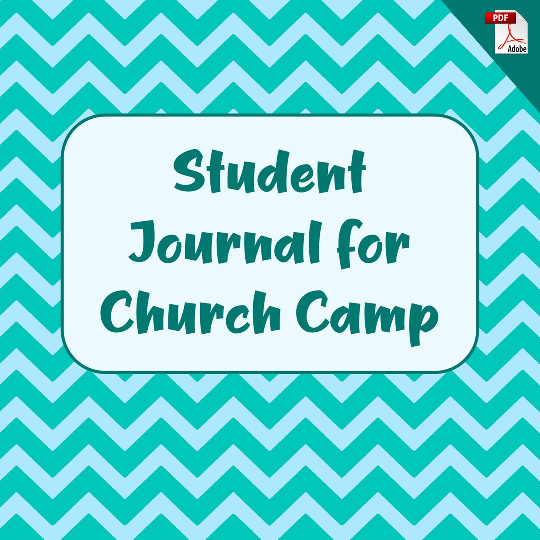 Student Journal for Church Camp