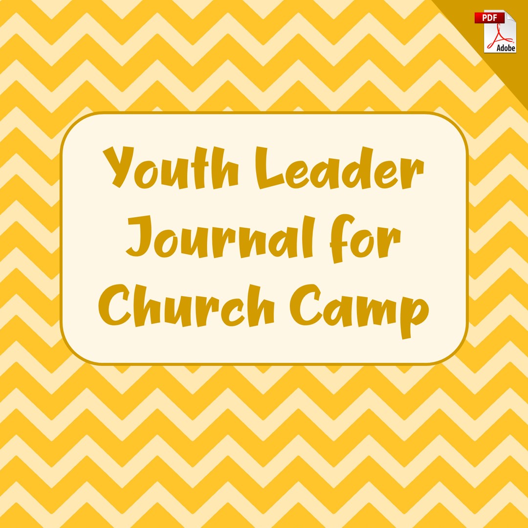 Youth Leader Journal for Church Camp